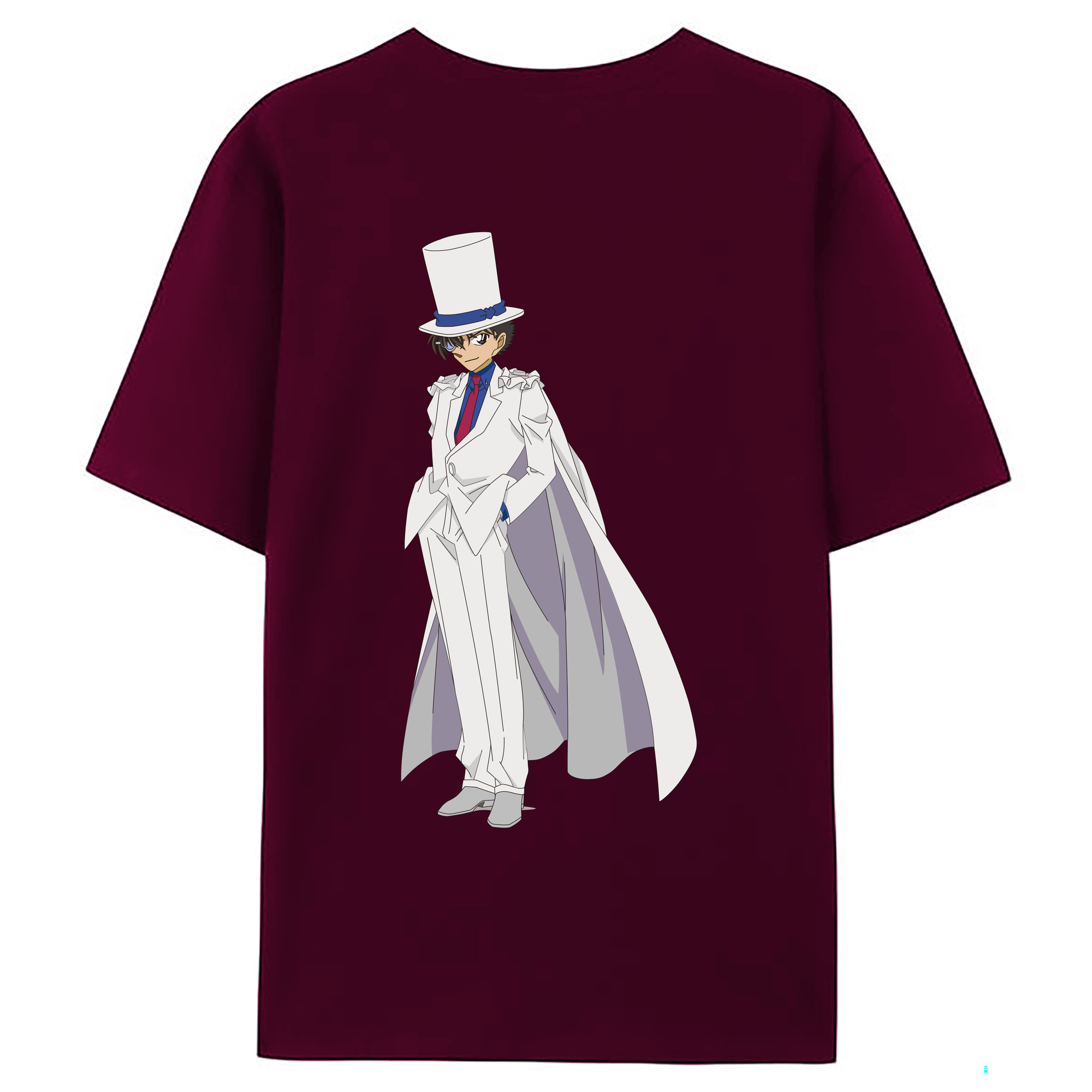 （画像用） 名探偵コナン くろば かいと Detective Conan Kuroba Kaito レディース半袖Tシャツ(バックプリント)